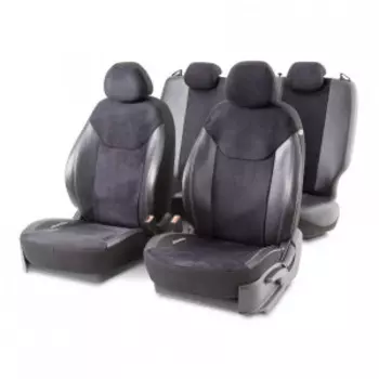 Чехлы на сиденья универсальные DIN-1505GA BK/BK