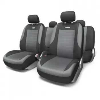 Чехлы на сиденья универсальные EVOLUTION EVO-1105 BK/D.GY (M)