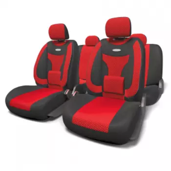 Чехлы на сиденья универсальные EXTRA COMFORT ECO-1105 BK/RD