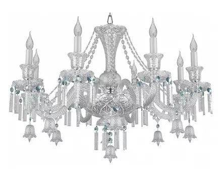 Подвесная люстра campana (lightstar) серебристый 189 см.