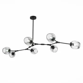 Подвесная люстра evoluce rametto sle154843-07 (evoluce) серый 1810x330 см.