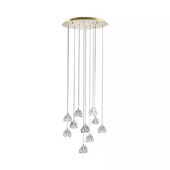 Подвесная люстра hiper liberty h164-0 (hiper) золотой 1200 см.