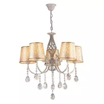 Подвесная люстра hiper samanta h056-5 (hiper) золотой 590 см.