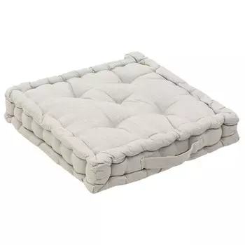 Подушка hortensia (to4rooms) бежевый 40x40x7 см.