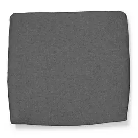 Подушка на стул rodini (la forma) серый 40x5x44 см.