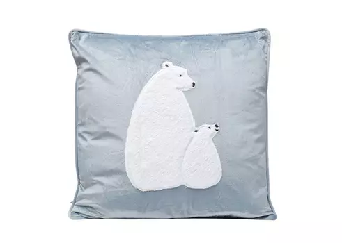 Подушка polar bear (kare) белый 45x45x8 см.