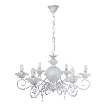 Подвесная люстра abrasax christel l.8302-6cream/g (abrasax) бежевый 400 см.