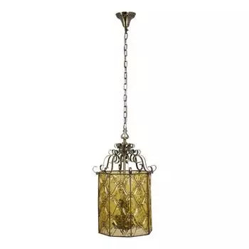 Подвесная люстра abrasax cornelia 2130/4(amber) (abrasax) бронзовый 600 см.