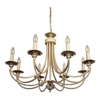 Подвесная люстра abrasax josephine 3007/8(creamgold) (abrasax) бежевый 550 см.