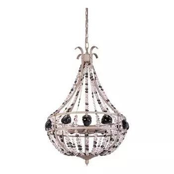 Подвесная люстра abrasax jutta l.6301-5cr (abrasax) серый 630 см.