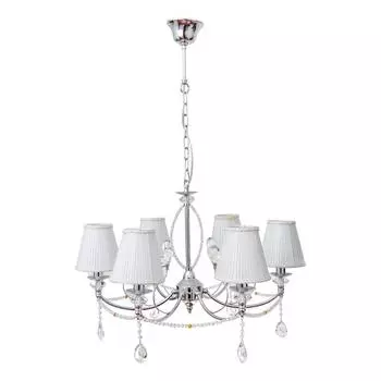Подвесная люстра abrasax martha ma04167c-006 (abrasax) серебристый 400 см.