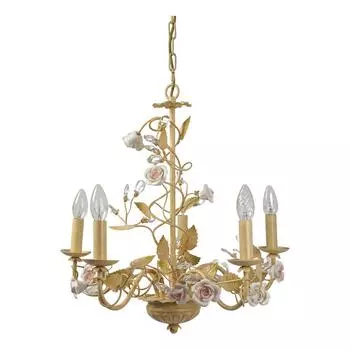 Подвесная люстра abrasax suzanne sd0925/5 (abrasax) желтый 500 см.