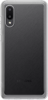 Чехол Samsung Clear Cover для Galaxy A02 прозрачный