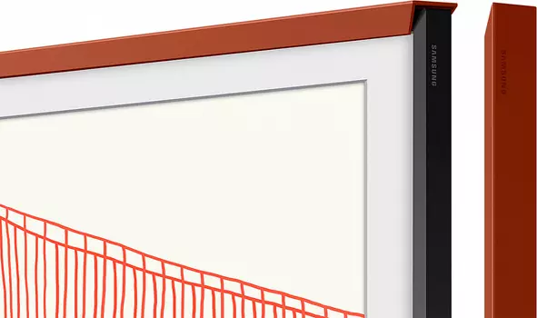 Дополнительная ТВ рамка Samsung для телевизоров 65" The Frame 2021 красный