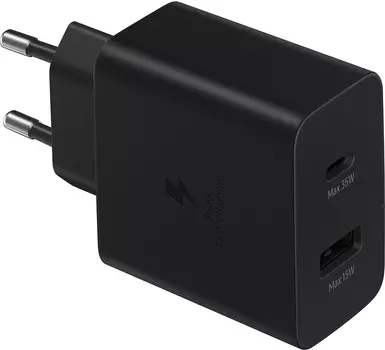 Сетевое зарядное устройство Samsung EP-TA220 PowerDelivery, 35 Вт черный