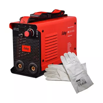 Сварочный аппарат инверторного типа Fubag IR 200 V.R.D. (41328.10) ММА с крагами