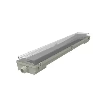 Светильник накладной Gauss Lite ДСП-15 G13 60 Вт IP65 серый (909437260)