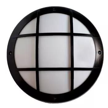 Светильник накладной Svet Бриз 2 E27 40 Вт 2 кв.м черный IP54 (1712-21031)