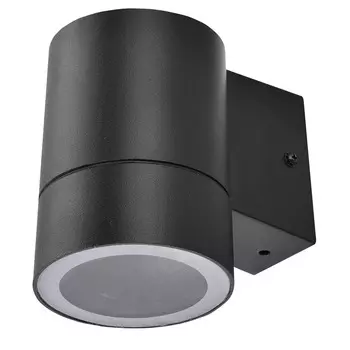 Светильник настенный Ecola 8003A GX53 10 Вт 2 кв.м черный IP65 (FB53C1ECH)