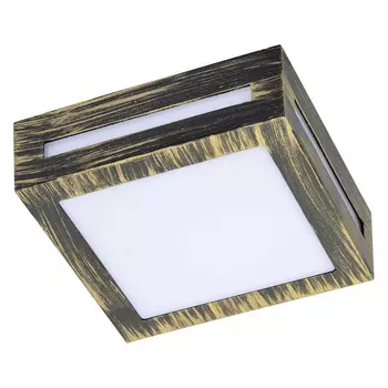 Светильник настенный Ecola 8082W GX53 10 Вт 2 кв.м черный IP65 (FN53SSECH)