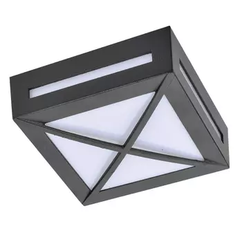 Светильник настенный Ecola 8083W GX53 10 Вт 2 кв.м черный IP65 (FB53SGECH)