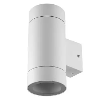 Светильник настенный Ecola 8013A GX53 10 Вт 4 кв.м белый IP65 (FW53C2ECH)