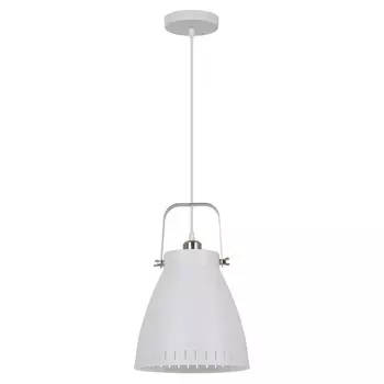 Светильник подвесной Camelion New York Е27 40 Вт 3 кв.м белый IP20 (PL-428L C71)