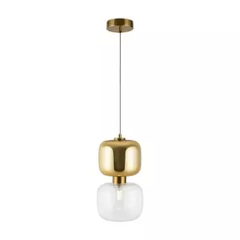 Светильник подвесной Freya Lumen G9 60 Вт 3 кв.м латунь IP20 (FR5215PL-01BS)