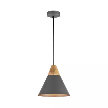 Светильник подвесной Maytoni Bicones E27 60 Вт 3 кв.м черный IP20 (P359-PL-220-C)