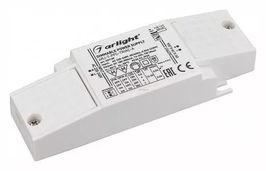 Драйвер Arlight ARJ-7-PFC-Triac-A 12-20V 7W IP20 0,18-0,35A 027139