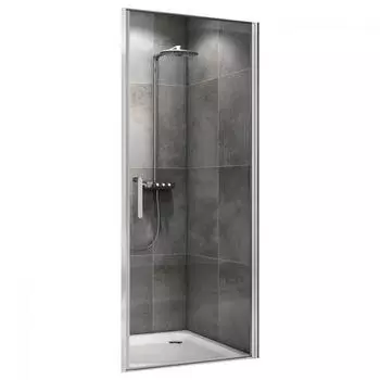 Душевая дверь в нишу Abber Sonnenstrand AG04070 70 см, профиль хром, стекло прозрачное