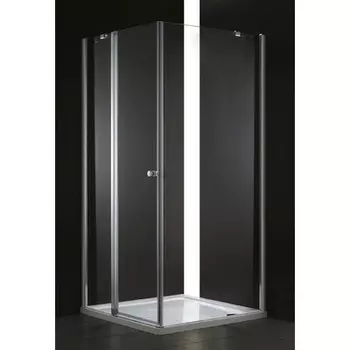 Душевая дверь Cezares Elena 80 хром стекло прозрачное