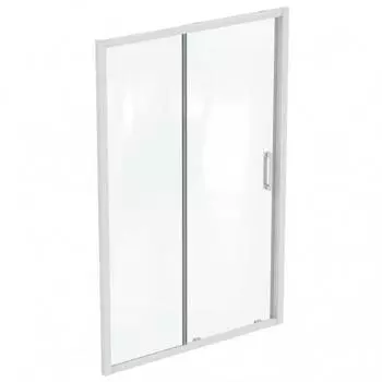 Душевая дверь Ideal Standard Connect 2 140 профиль белый стекло прозрачное