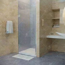 Душевая дверь в нишу RGW Hotel HO-011 900х1950 профиль хром, стекло прозрачное