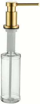Дозатор для кухонной мойки Paulmark Brevit D005-G золото
