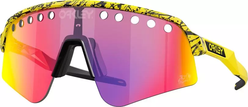 Очки солнцезащитные Oakley Sutro Lite Sweep TDF Splatter/Prizm Road (комплект)