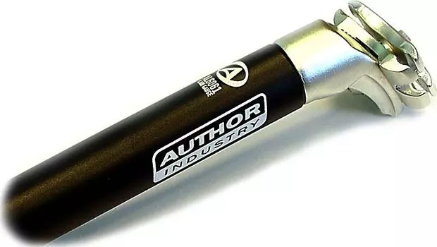 Подседельный штырь Author ACO-SP09 (черный 400 мм сдвиг замка 30 мм 30.2 мм)
