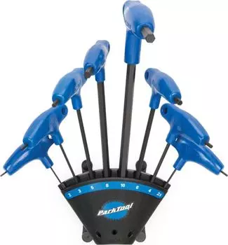 Набор Г-образных шестигранных ключей ParkTool PH-1.2 (черный / синий)