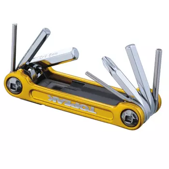 Набор инструментов компактный Topeak Mini 9 Pro (золотой)