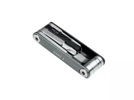 Набор инструментов компактный Topeak Nano 9 (серебристый)