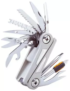 Набор инструментов складной Topeak McGuyver XT TT2338 (серебристый)