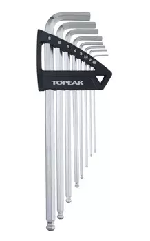 Набор шестигранных ключей Topeak Duohex Wrench Set TPS-SP40 (серебристый)