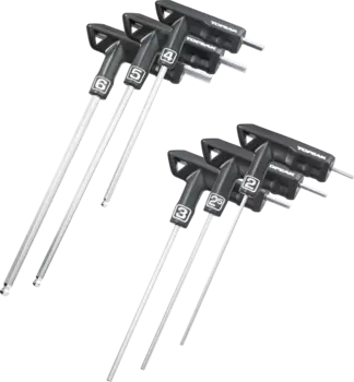 Набор шестигранных ключей Topeak T-Handle DuoHex (черный)