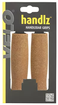 Корковые грипсы Velo Cork Handlz (черный 130 мм)