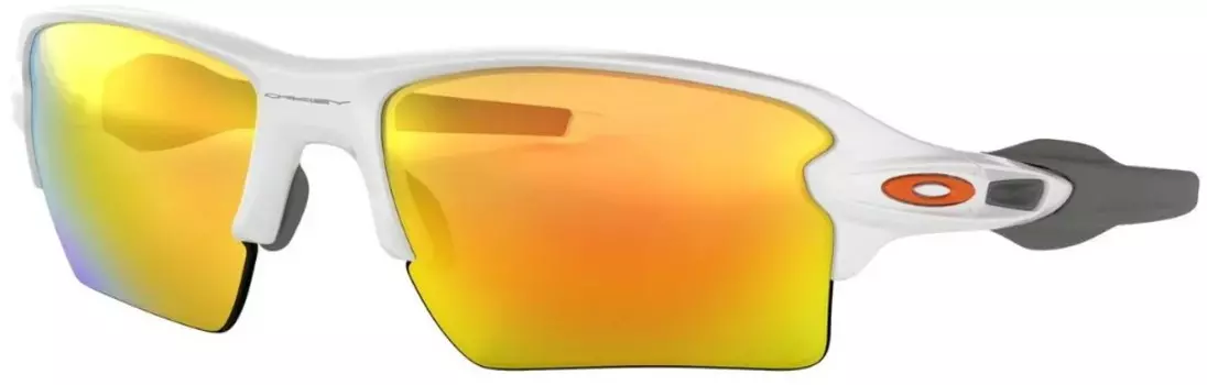 Очки солнцезащитные Oakley Flak 2.0 XL Polished White/Fire Iridium (комплект)