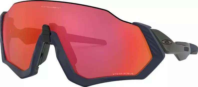 Очки солнцезащитные Oakley Flight Jacket Matte Navy/Prizm Trail Torch (комплект)