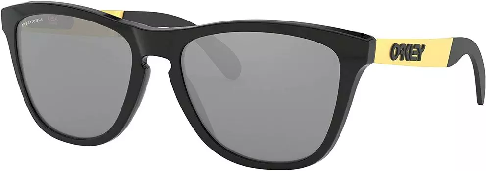 Очки солнцезащитные Oakley Frogskins Mix Polished Black Gold/Prizm Black (комплект)