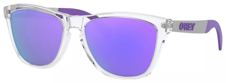Очки солнцезащитные Oakley Frogskins Mix Polished Clear/Prizm Violet Polarized (комплект)