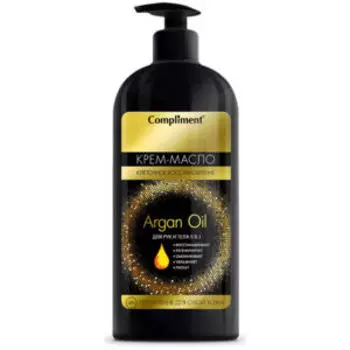 Крем-масло для рук и тела Compliment Argan Oil, 5 в 1, 400 мл