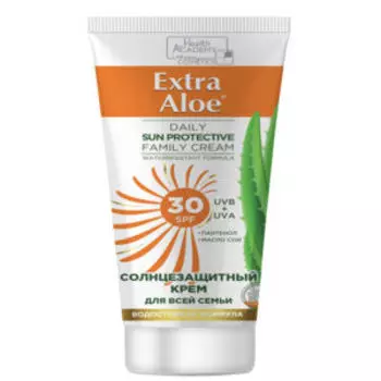 крем солнцезащитный EXTRA ALOE для всей семьи, SPF 30 , туба, 100мл